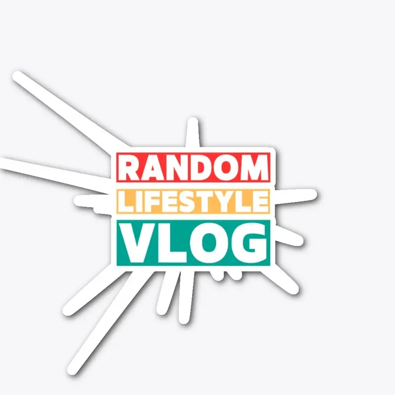 Random Lifestyle Vlog Logo Print 2024